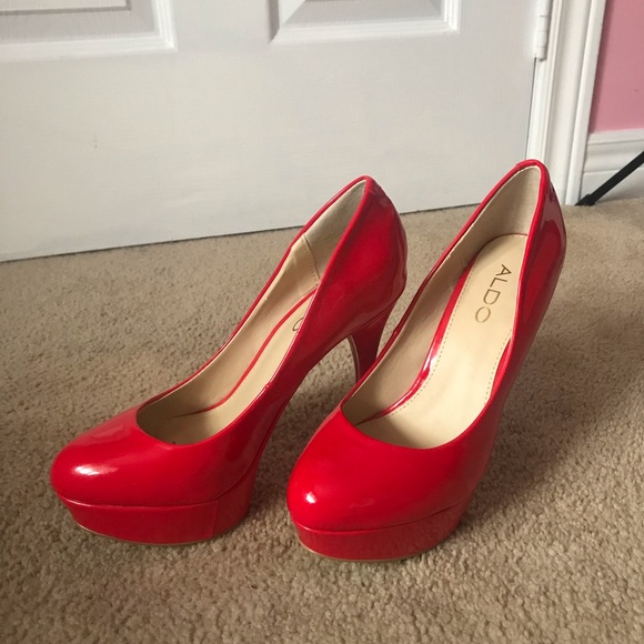 Aldo red pumps❤️ - Picture 2 of 2